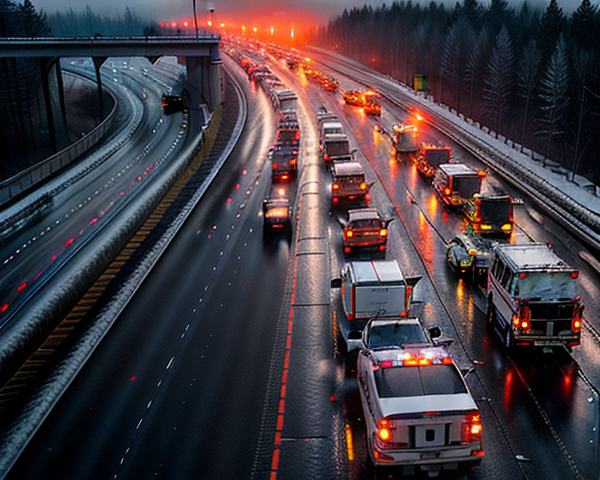 Carambolage sur l'A16 à hauteur de Flixecourt : plusieurs blessés
